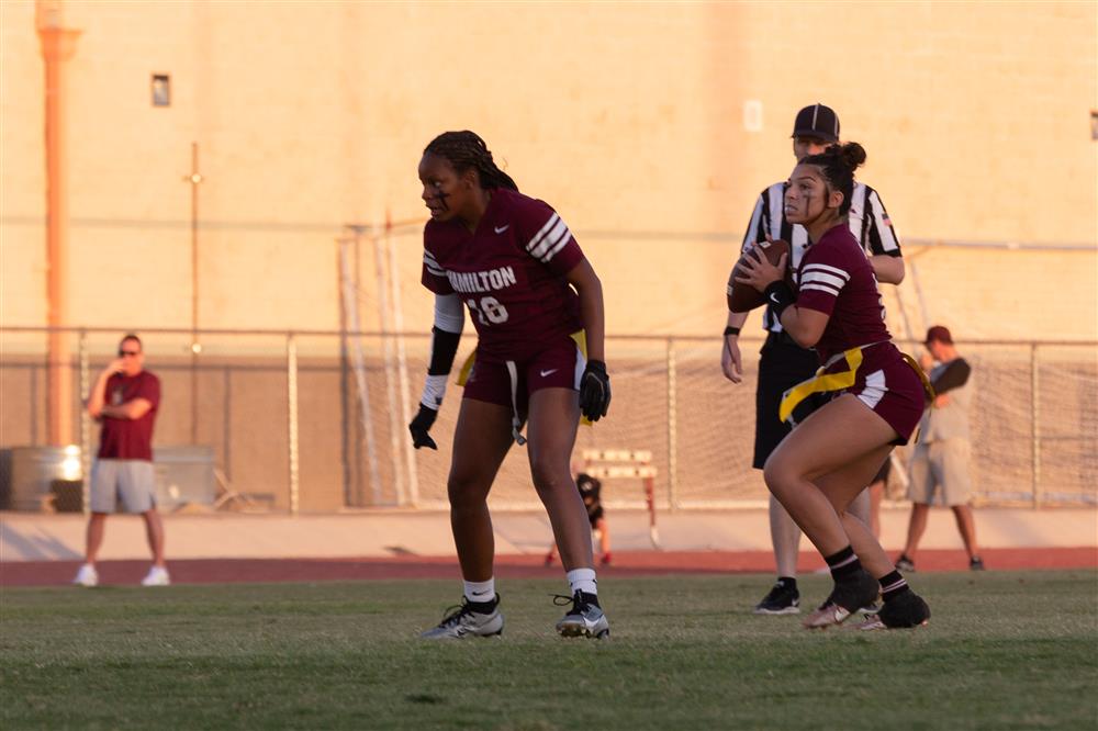 Flag Football Finals, Casteel v. Hamilton